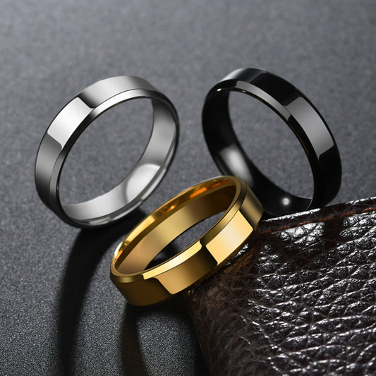 Stainless Steel Ring for Women Men
