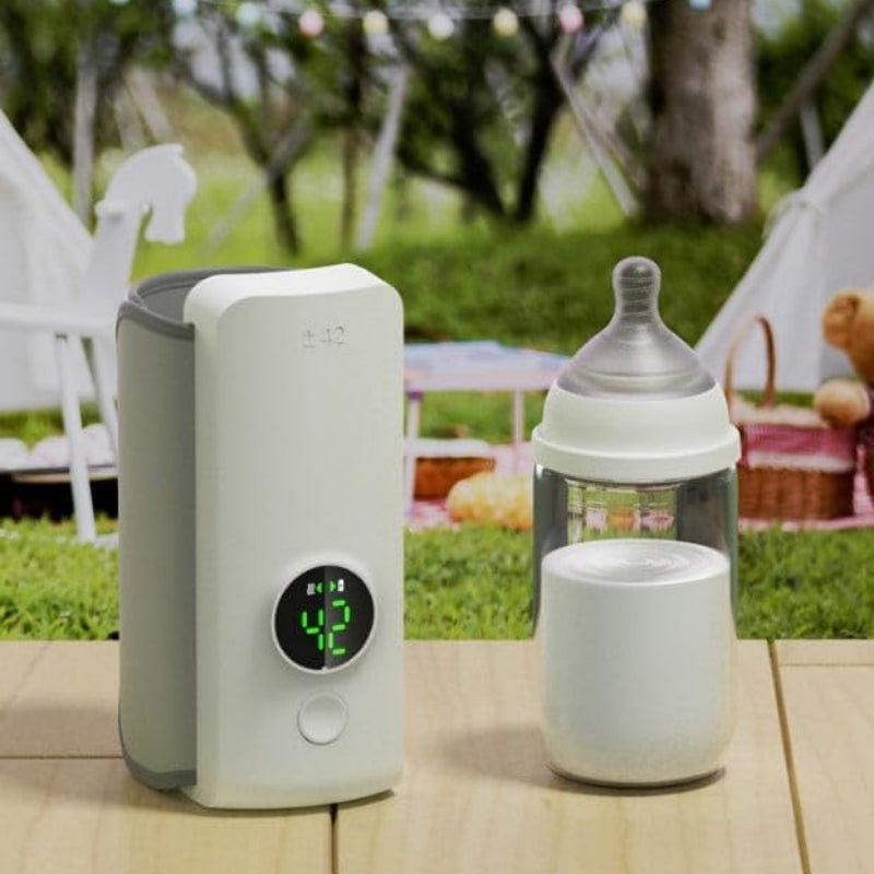 Portable Wireless Rechargeable Baby Bottle Warmer USB Charging And Heating