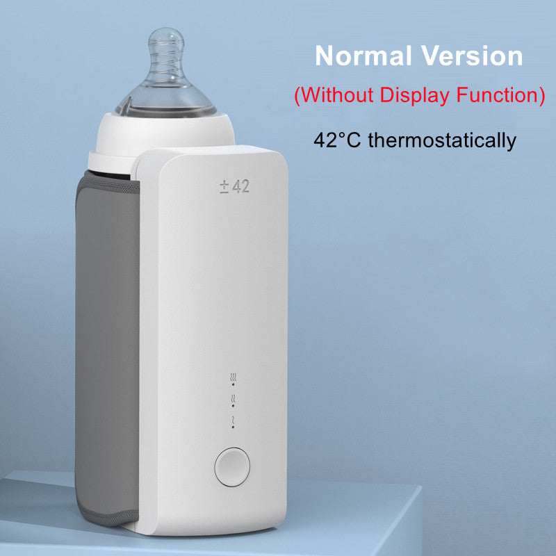 Portable Wireless Rechargeable Baby Bottle Warmer USB Charging And Heating