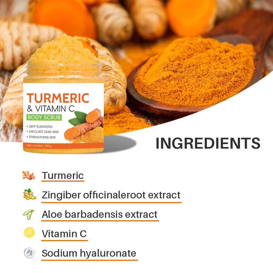Turmeric Body Cleanser Facial Scrub Cleansing Oil
